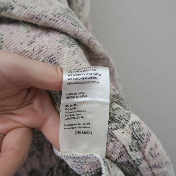 We the Free Funnel Neck Pullover Floral Vintage Inspired Cottagecore Boho - Picture 7 of 10